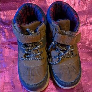 Carter's Brown and Blue Kids Boots